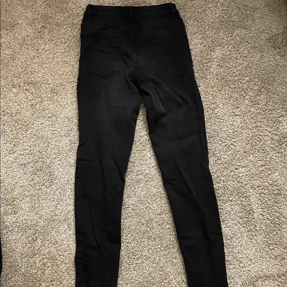 Dark grey jeans, high rise - Picture 2 of 4